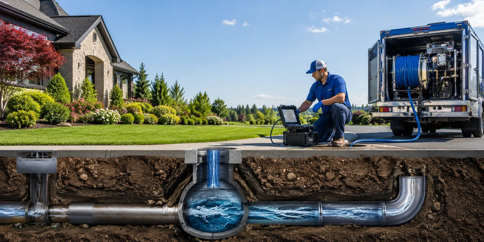 Drainage restoration information for New Martinsville, WV